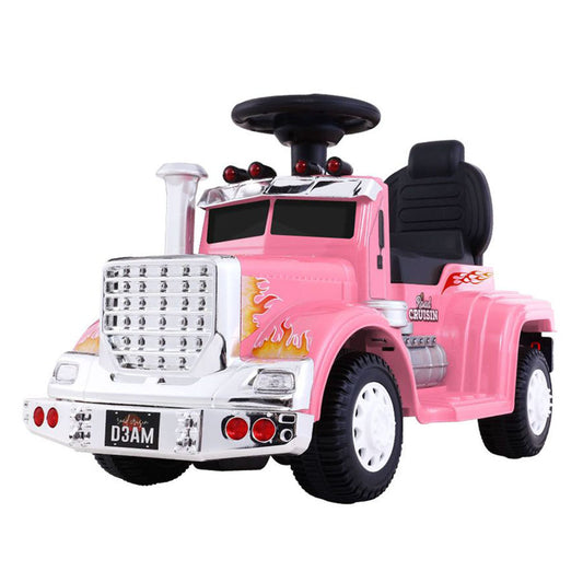 Rigo 6V Kids Electric Ride On Motorbike Toy Pink