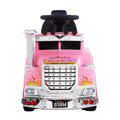 Rigo 6V Kids Electric Ride On Motorbike Toy Pink