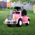 Rigo 6V Kids Electric Ride On Motorbike Toy Pink
