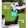 Rigo 6V Kids Electric Ride On Car White Truck Motorcycle Toy