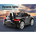 Audi TTRS Kids Electric Ride On Car 12V Battery Remote Control Black