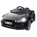 Audi TTRS Kids Electric Ride On Car 12V Battery Remote Control Black