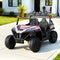 Rigo Kids Electric Ride On Car Pink Remote Control Headlight