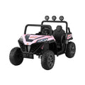 Rigo Kids Electric Ride On Car Pink Remote Control Headlight