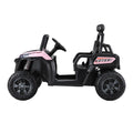 Rigo Kids Electric Ride On Car Pink Remote Control Headlight
