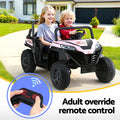 Rigo Kids Electric Ride On Car Pink Remote Control Headlight