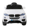 Rigo 6V BMW X5 Kids Electric Ride On Car White Remote Control