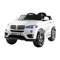 Rigo 6V BMW X5 Kids Electric Ride On Car White Remote Control