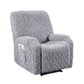 Artiss Recliner Chair Covers with Storage Side Pockets Grey