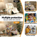 Artiss 4-Piece Kids Recliner Chair Slipcovers Stretch Printed