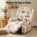 Artiss Stretch Kids Recliner Cover 4 Pieces Slipcover Polyester