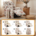 Artiss Stretch Kids Recliner Cover 4 Pieces Slipcover Polyester