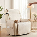 Artiss Quilted Waterproof Recliner Chair Cover Slipcover