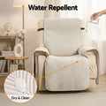 Artiss Quilted Waterproof Recliner Chair Cover Slipcover