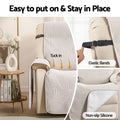 Artiss Quilted Waterproof Recliner Chair Cover Slipcover