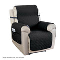 Artiss Recliner Chair Cover Water Resistant Black 100%