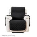 Artiss Recliner Chair Cover Water Resistant Black 100%