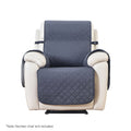 Artiss Recliner Chair Cover Water Resistant Grey 100%