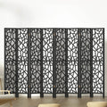 Artiss 8 Panel Room Divider Screen 325x170cm Black