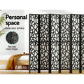 Artiss 8 Panel Room Divider Screen 325x170cm Black