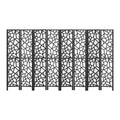 Artiss 8 Panel Room Divider Screen 325x170cm Black