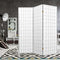 Artiss 3 Panel Room Divider Screen Partition Wood Timber Fold Stand Wide White