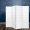 Artiss 4 Panel Room Divider Screen 174x179cm White