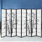 Artiss 8 Panel Room Divider Screen 348x179cm Bamboo Black