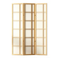 Artiss 3 Panel Room Divider Screen 132x179cm Natural