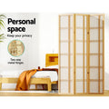 Artiss 3 Panel Room Divider Screen 132x179cm Natural