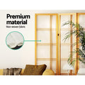 Artiss 3 Panel Room Divider Screen 132x179cm Natural