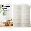Artiss 4 Panel Room Divider Screen 176x179cm White