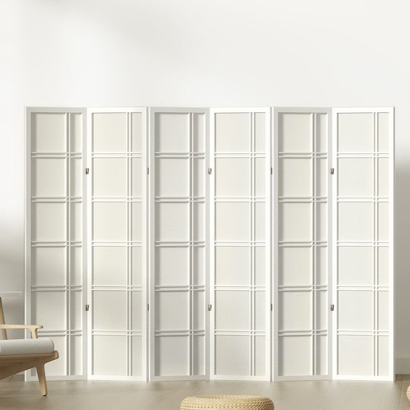 Artiss 6 Panel Room Divider Screen 265x179cm White