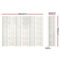 Artiss 6 Panel Room Divider Screen 265x179cm White