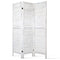 Artiss 3 Panel Room Divider Screen 120x170cm White Louver