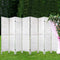 Artiss 8 Panel Room Divider Screen 326x170cm White Louver