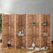 Artiss 8 Panel Room Divider Screen 326x170cm Oak Shelf