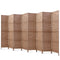 Artiss 8 Panel Room Divider 326x170cm Woven Natural