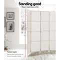Artiss 8 Panel Room Divider 326x170cm Woven White