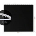 Artiss Ceiling Mounted Curtain Track Room Divider Black