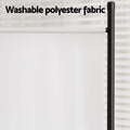 Artiss 4 Panel Room Divider Screen 345x180cm White Fabric