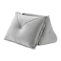 Giselle Bedding Back Pillow for Sitting in Bed, No-Collapse 25D High-Density Base, Ergonomic Lumbar Support Pillow for Gaming, Nursing & Floor Tatami, 90% Shredded Sponge Cushion with Washable Velvet Cover