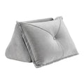 Giselle Bedding Back Pillow for Sitting in Bed, No-Collapse 25D High-Density Base, Ergonomic Lumbar Support Pillow for Gaming, Nursing & Floor Tatami, 90% Shredded Sponge Cushion with Washable Velvet Cover