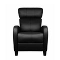 Artiss PU Leather Reclining Armchair Black