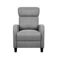 Artiss Fabric Reclining Armchair Grey