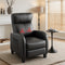 Artiss Massage Recliner Chair Small PU Leather Black