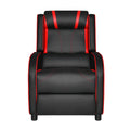 Artiss Gaming Recliner Chair Leather Black