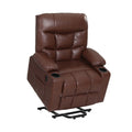 Artiss Lift Assist Heated Massage Recliner Chair Leather
