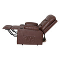 Artiss Lift Assist Heated Massage Recliner Chair Leather