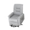 Artiss Lift Assist Recliner Chair Leather Grey